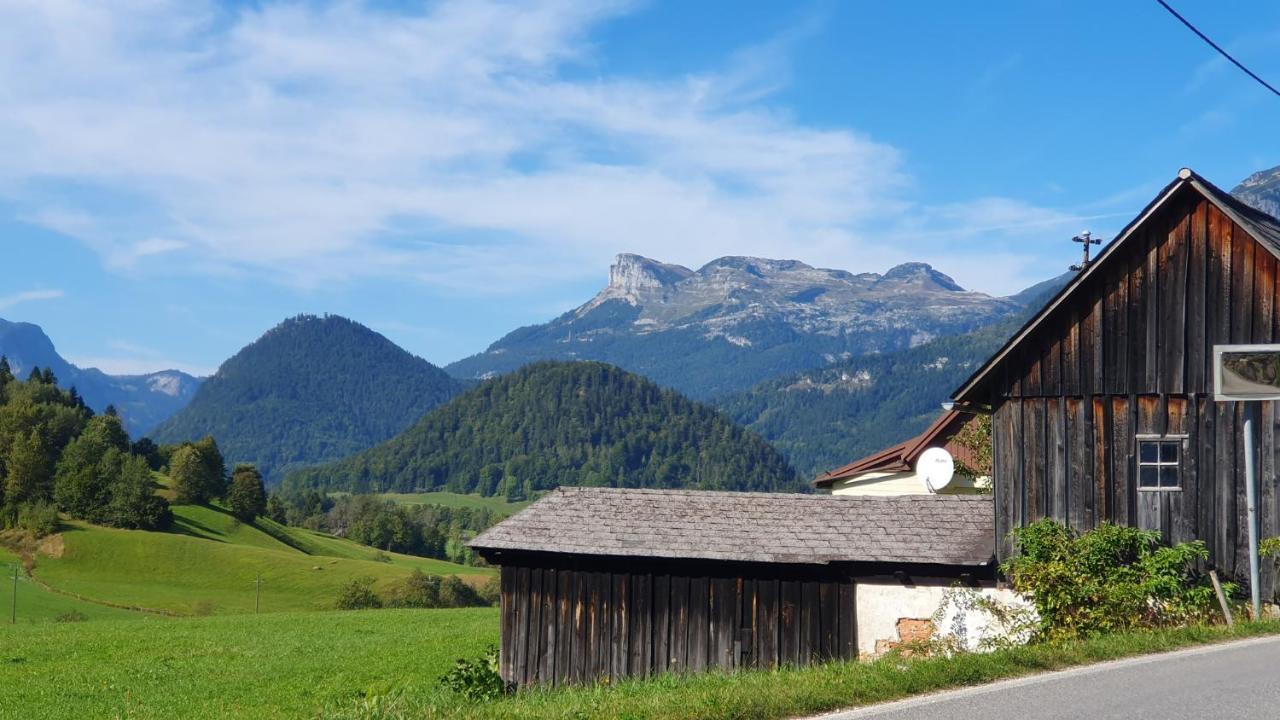 Apartman Tauplitz Skiing, Hiking, Bike, Cross Country - Haus Sandlweber Obersdorf Exterior foto